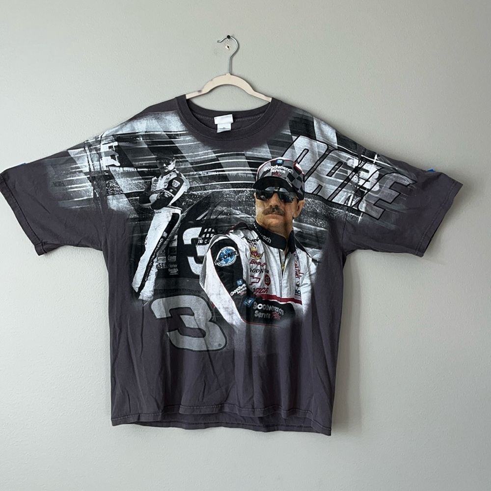 VTG Chase Authentics Dale‎ Earnhardt Goodwrench Tee / Gray / SZ XXL